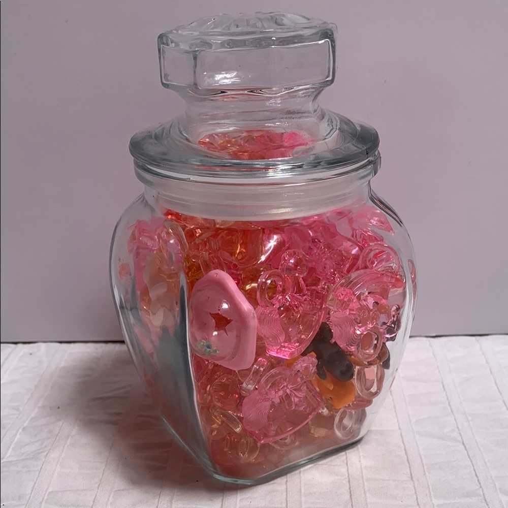 Pink Baby Shower Guessing Game Jar